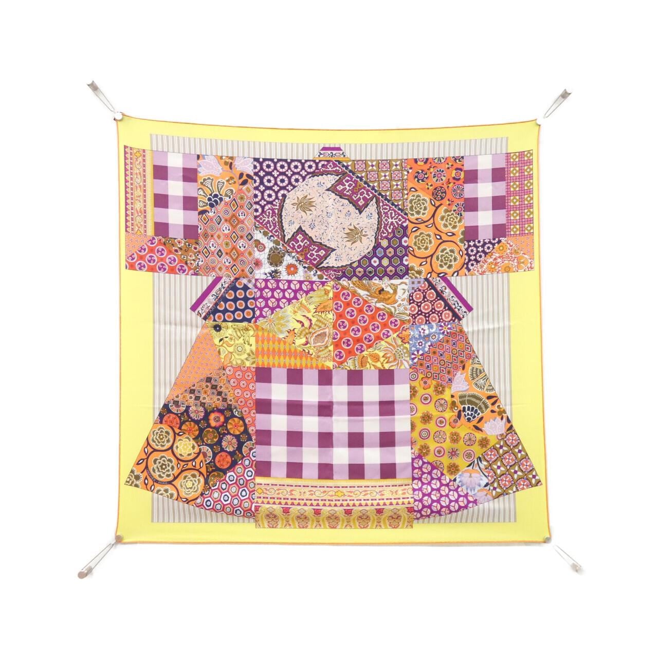 HERMES L'ART DU SARASA Carre 003761S Scarf