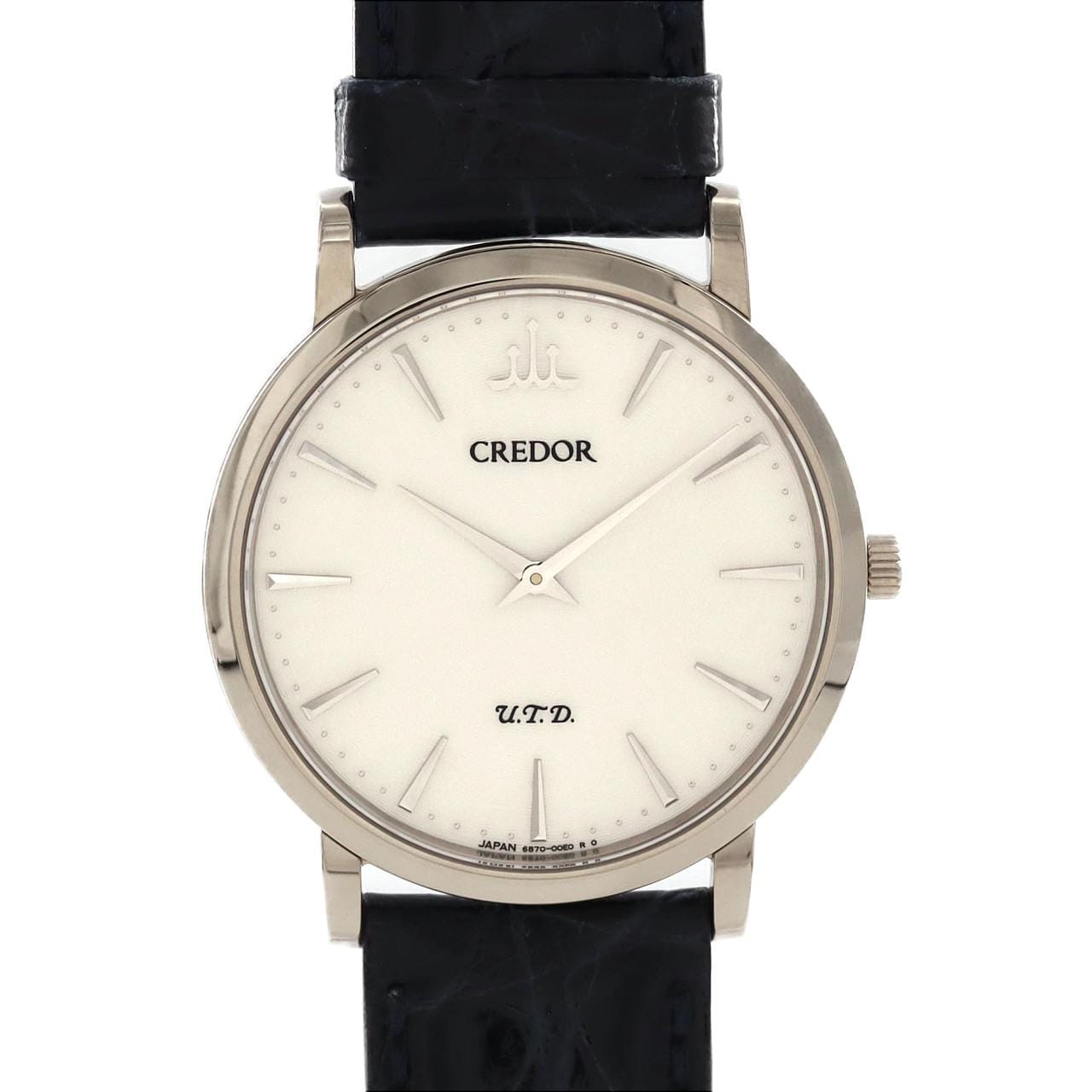 SEIKO Credor Signo WG 6870-00B0/GBAQ977 WG手动上弦