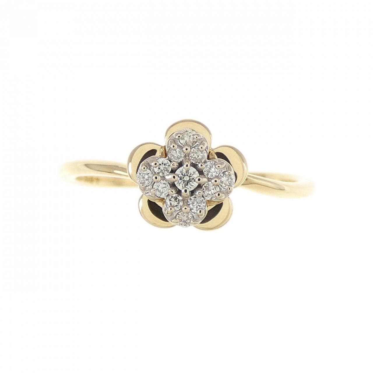 Samantha Tiara Flower Ring 0.07CT