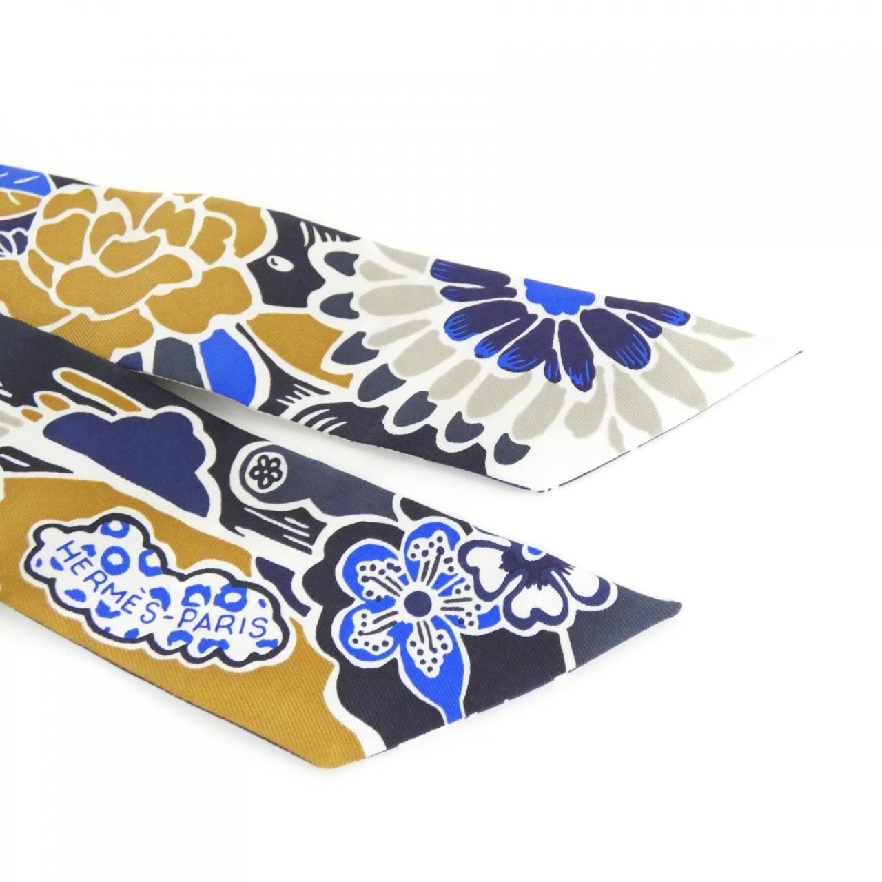 【未使用品】エルメス BINGATA ツイリー 063530S スカーフ
