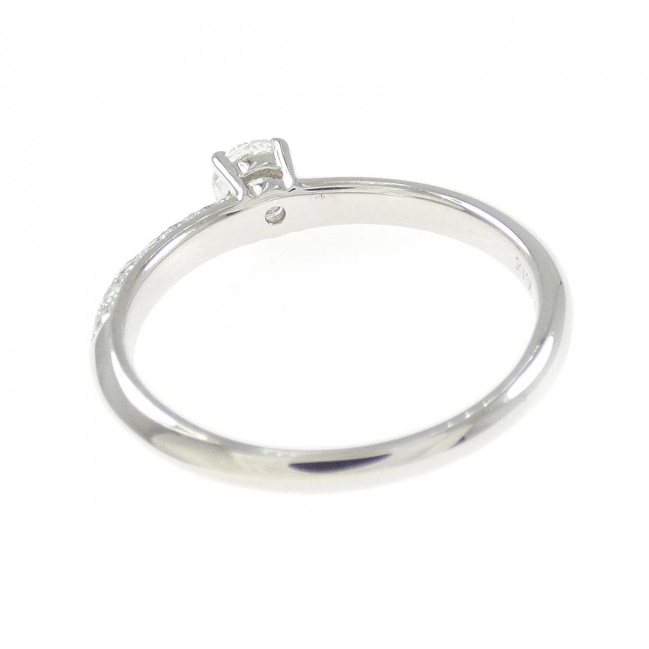 PT900 ダイヤモンド リング 0.242CT H VS2 Fair