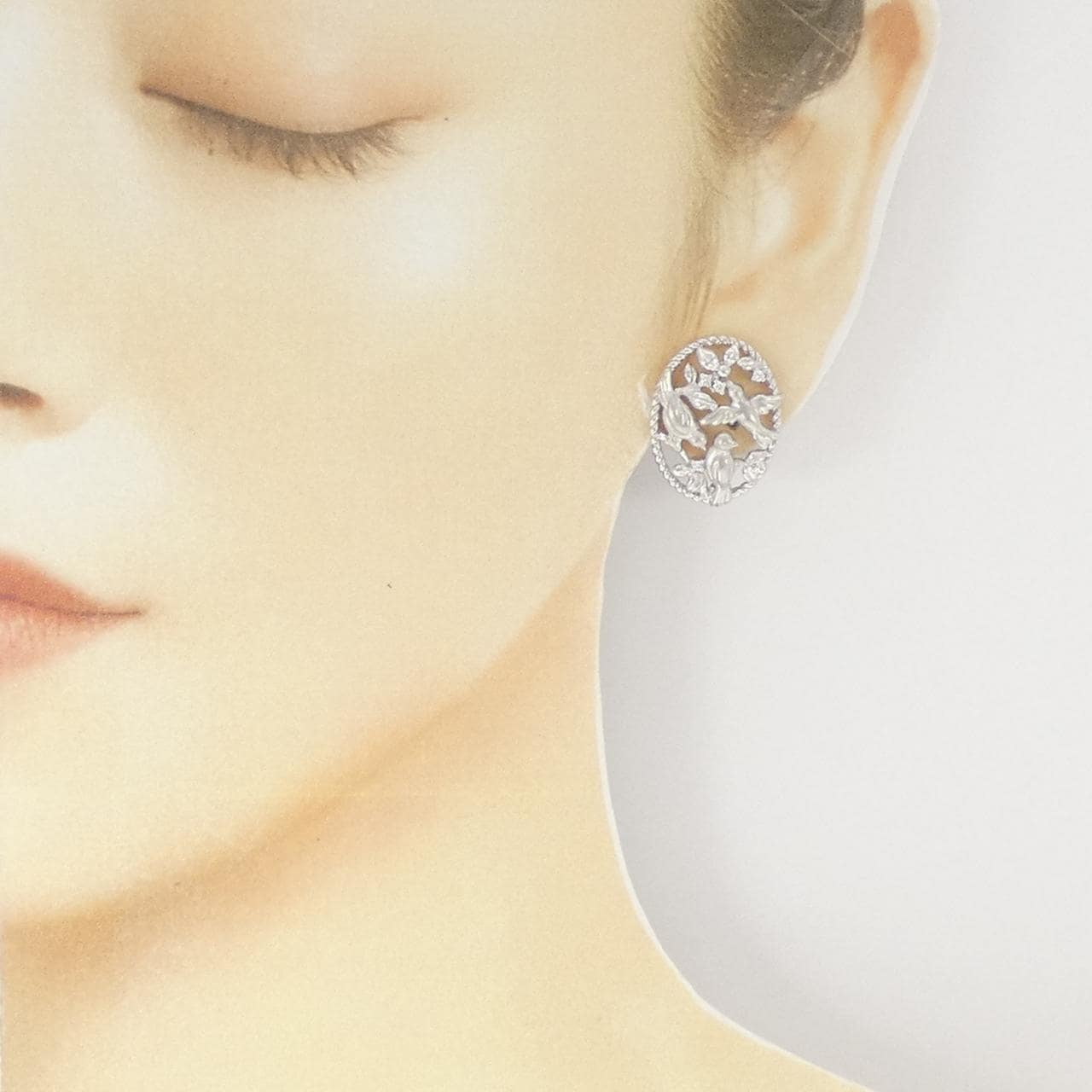 タサキ ダイヤモンド イヤリング 0.08CT
