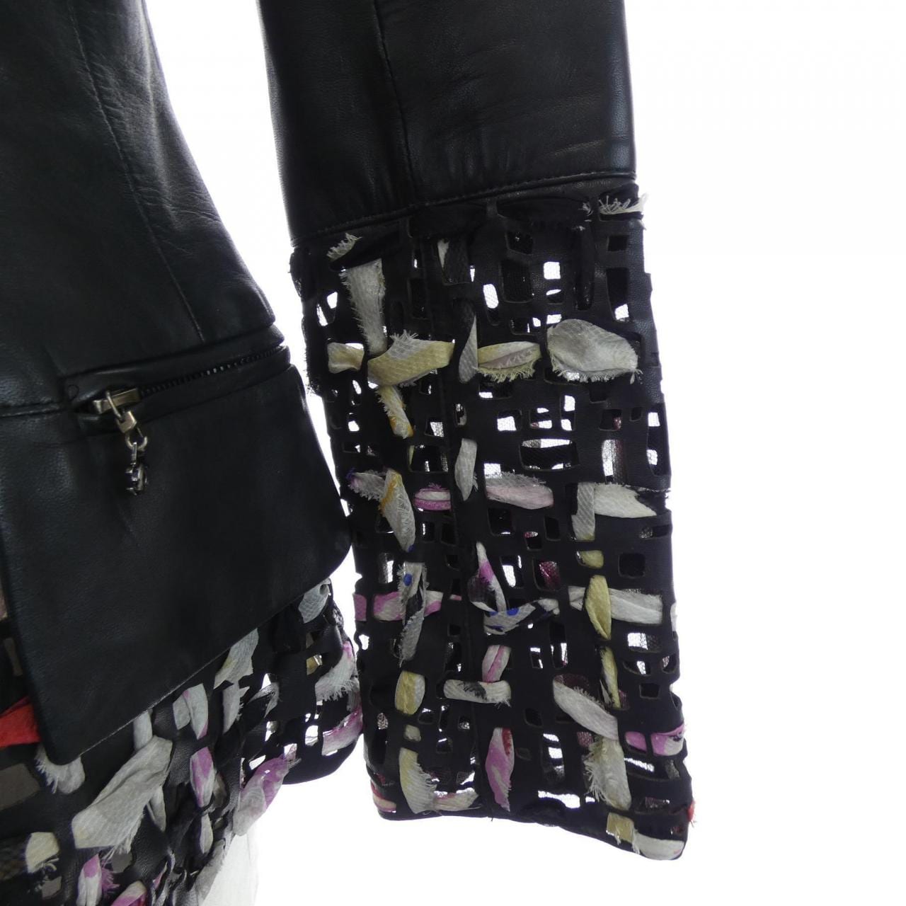 シャネル CHANEL P40960W04890 レザージャケット