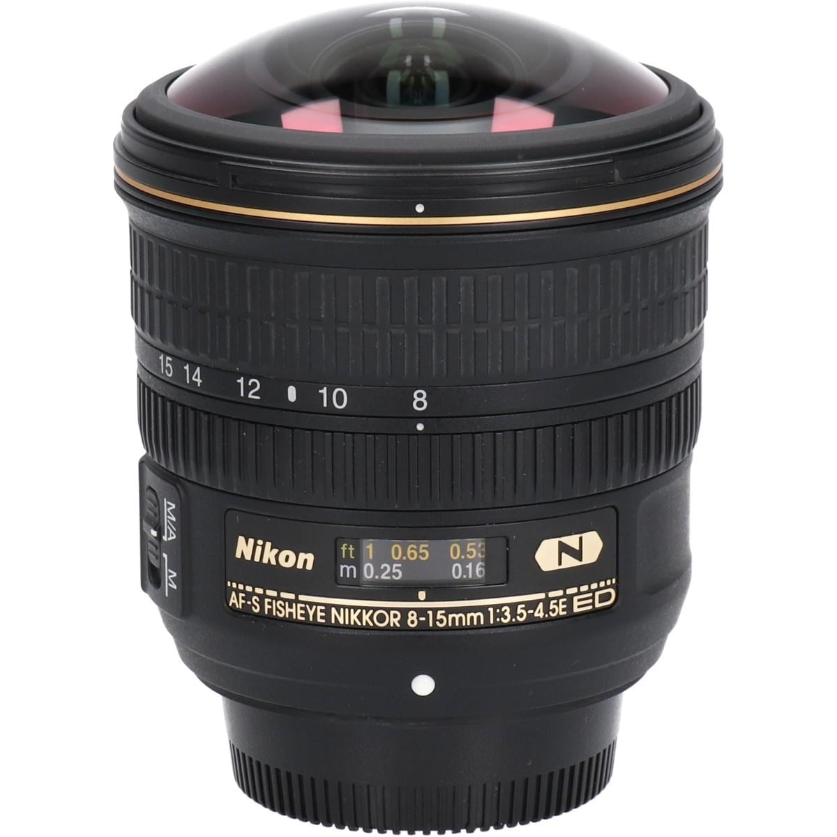 【ＷＥＢ限定現状販売品】ＡＦ－Ｓ８－１５ｍｍ　Ｆ３．５－４．５Ｅ　ＦＩＳＨＥＹＥ