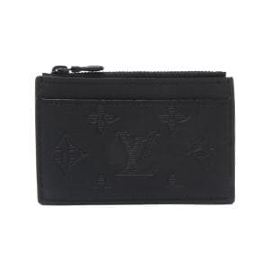 [未使用品] LOUIS VUITTON Monogram Shadow短款零錢卡包 M82245零钱包卡片包