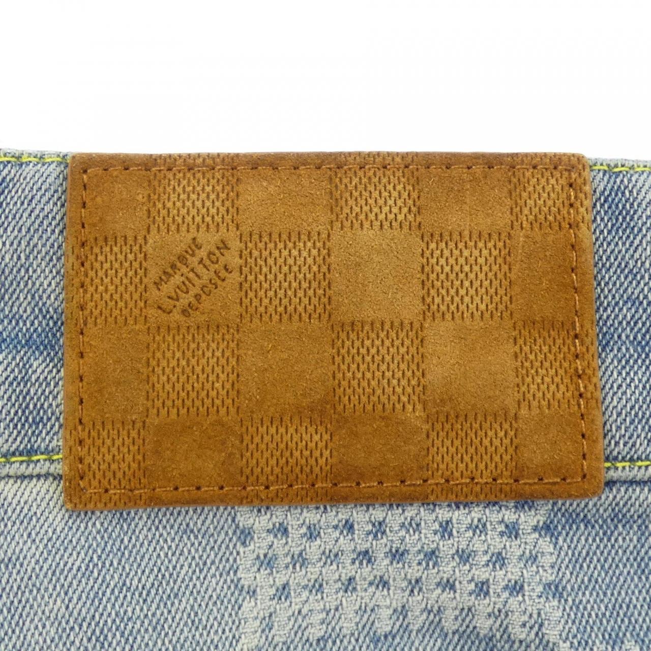 ルイヴィトン LOUIS VUITTON ダミエデニムスケートパンツ HRD48WGRT ジーンズ