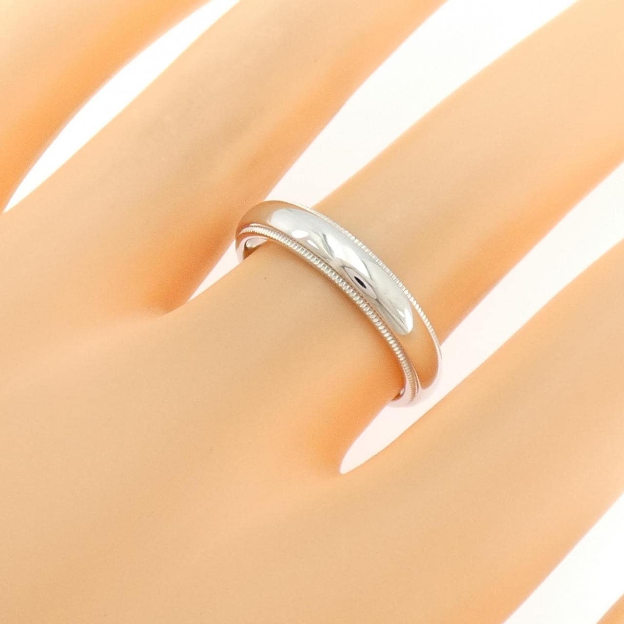 ティファニー ミルグレイン リング