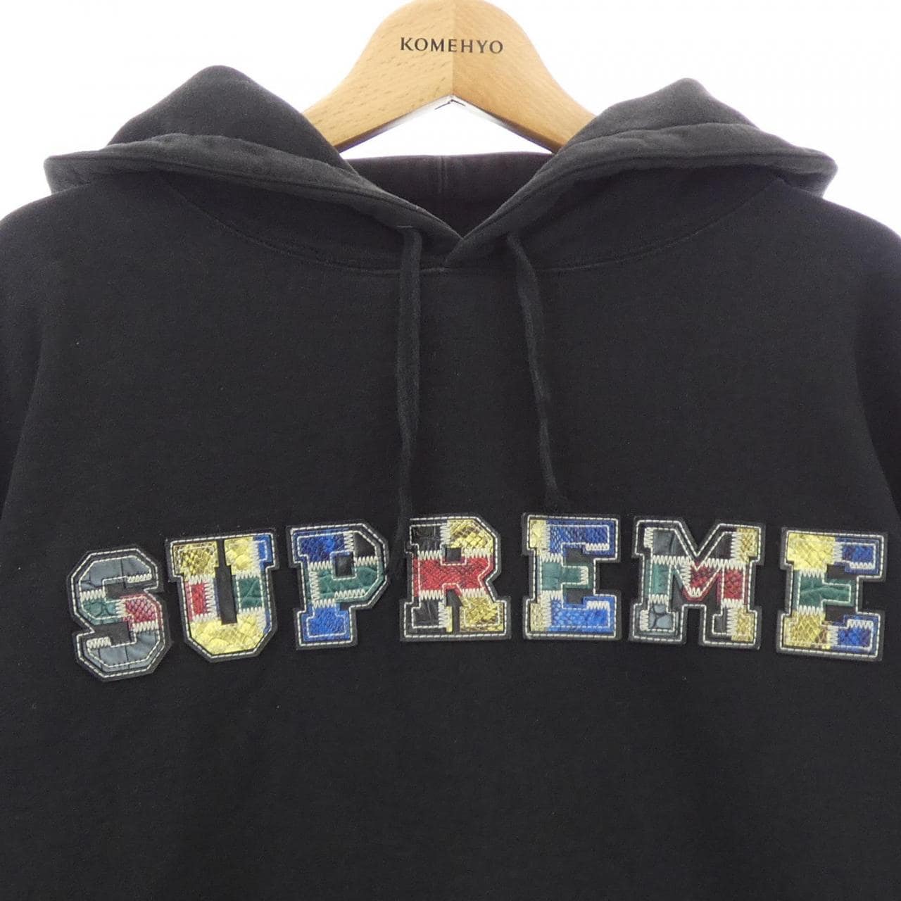 シュプリーム SUPREME COLLEGIATE PATCHWORK パーカー