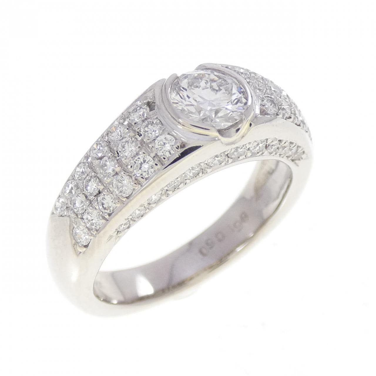 PT900 ダイヤモンド リング 0.51CT