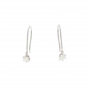 PT900 ダイヤモンド ピアス 0.26CT