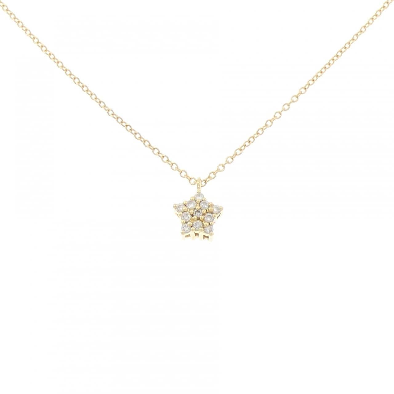 ポンテヴェキオ スター ダイヤモンド ネックレス 0.17CT