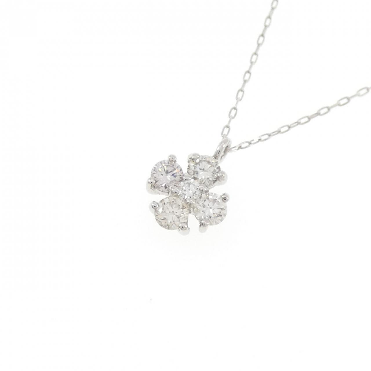 PT900/PT850 ダイヤモンド ネックレス 0.35CT