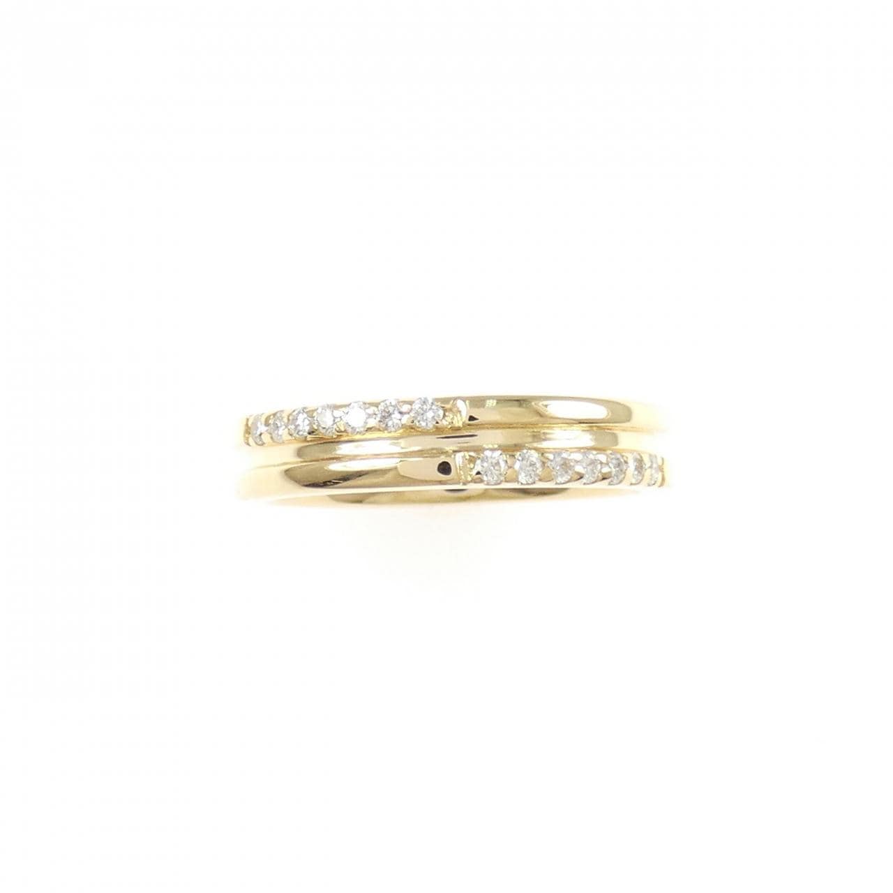 K18YG ダイヤモンド リング 0.11CT