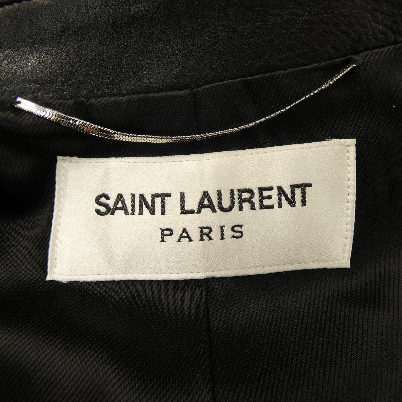 サンローラン SAINT LAURENT レザーコート