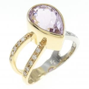 水野薫子 クンツァイト リング 4.92CT