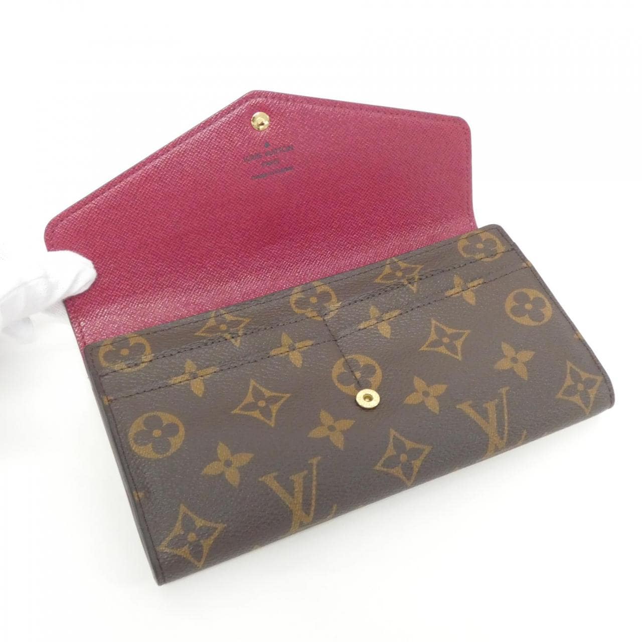 LOUIS VUITTON Monogram Portefeuille Sarah M62234 Wallet