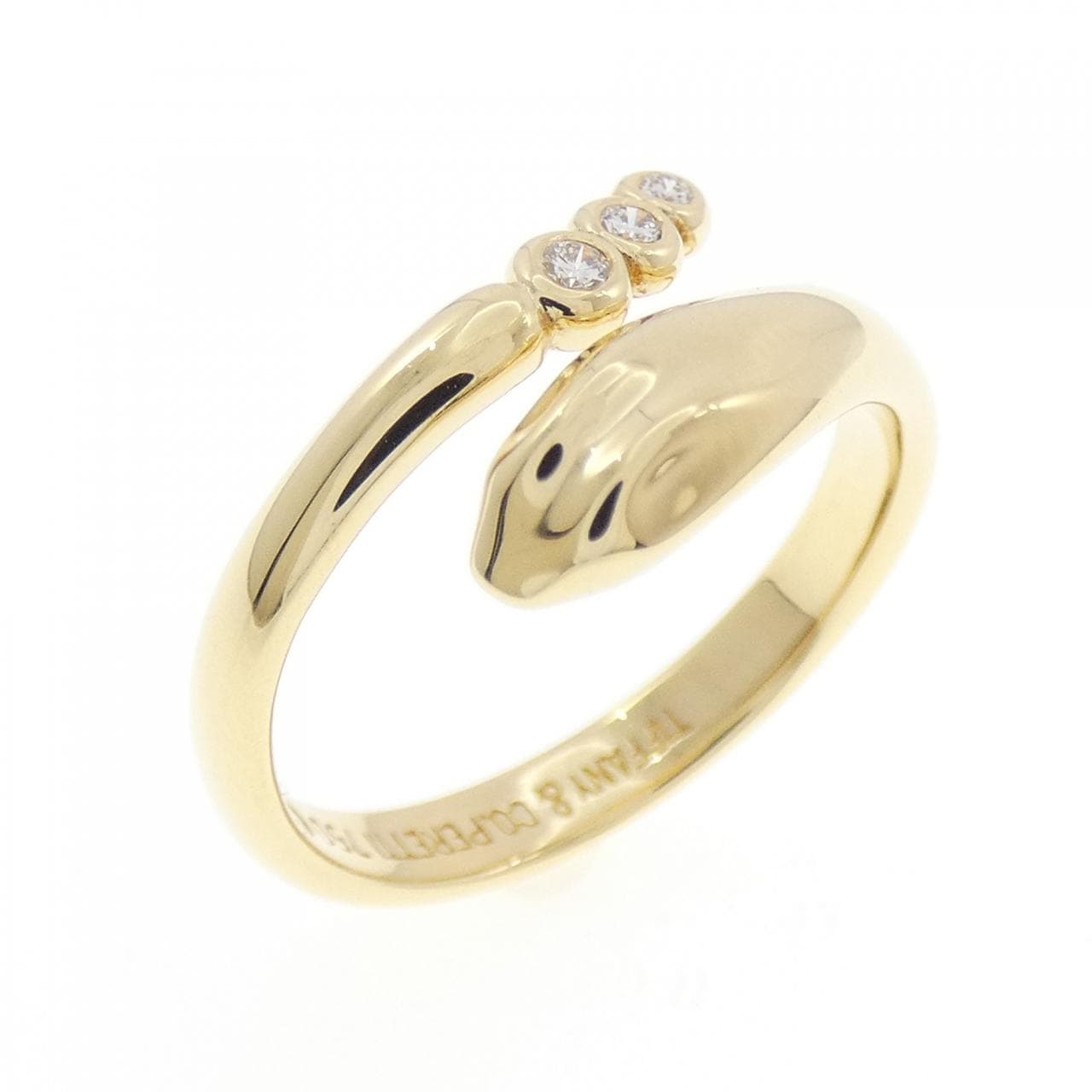 ティファニー スネーク リング