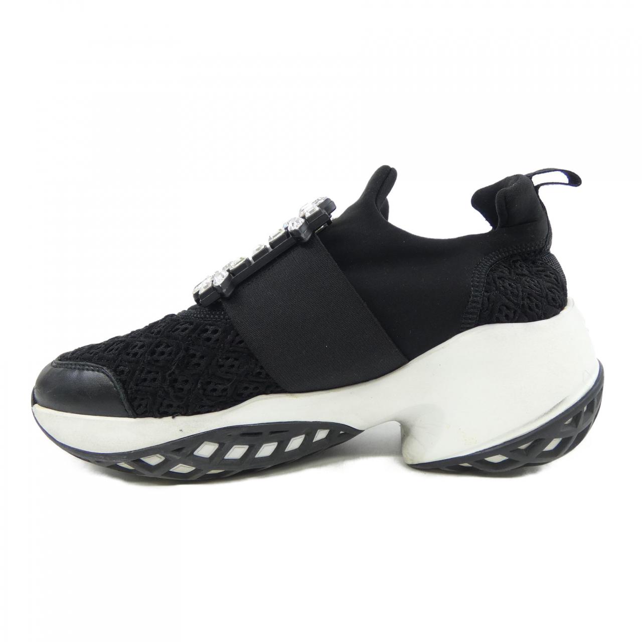 ロジェヴィヴィエ ROGER VIVIER ヴィヴ ラン　ストラスバックル スニーカー