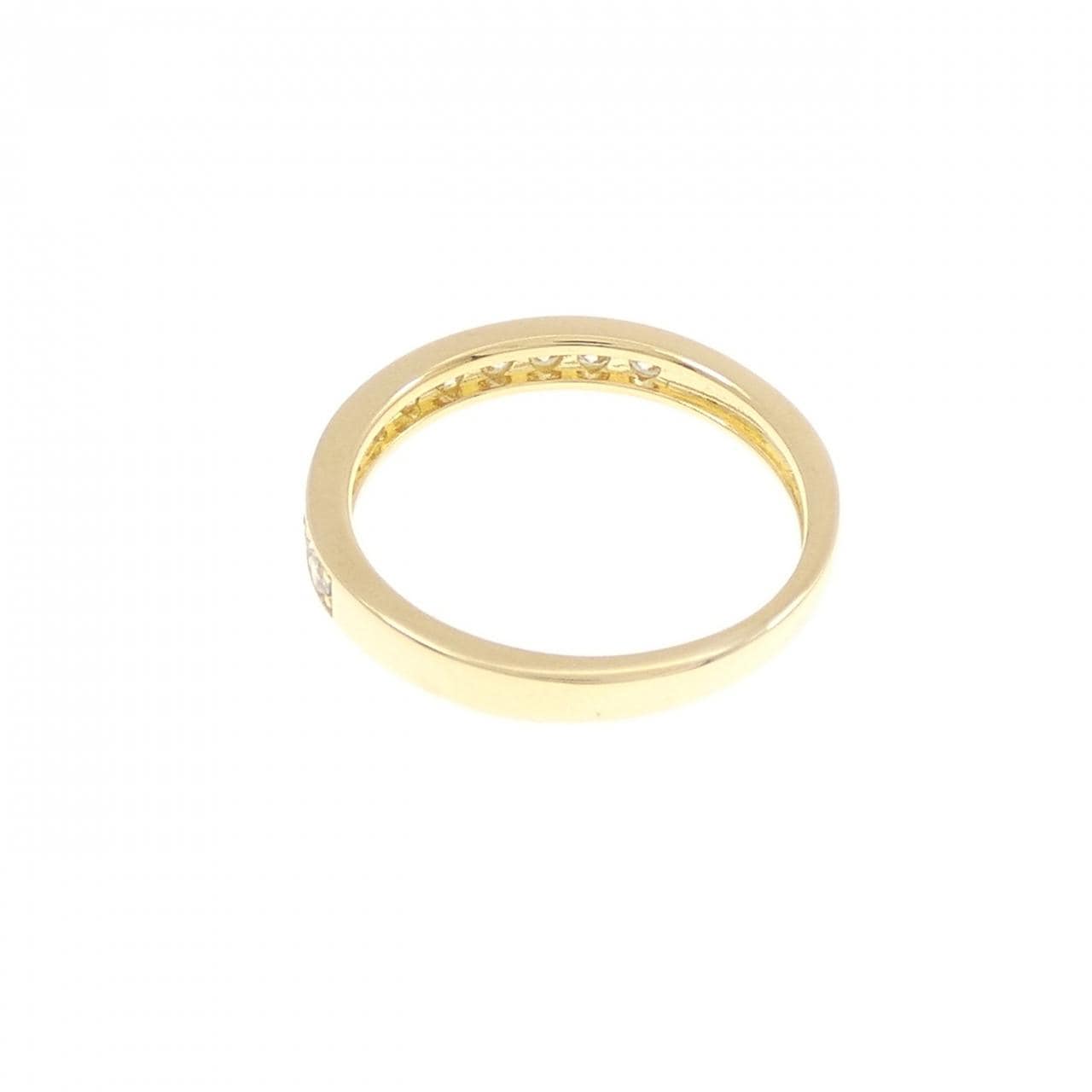 K18YG ダイヤモンド ピンキー リング 0.20CT