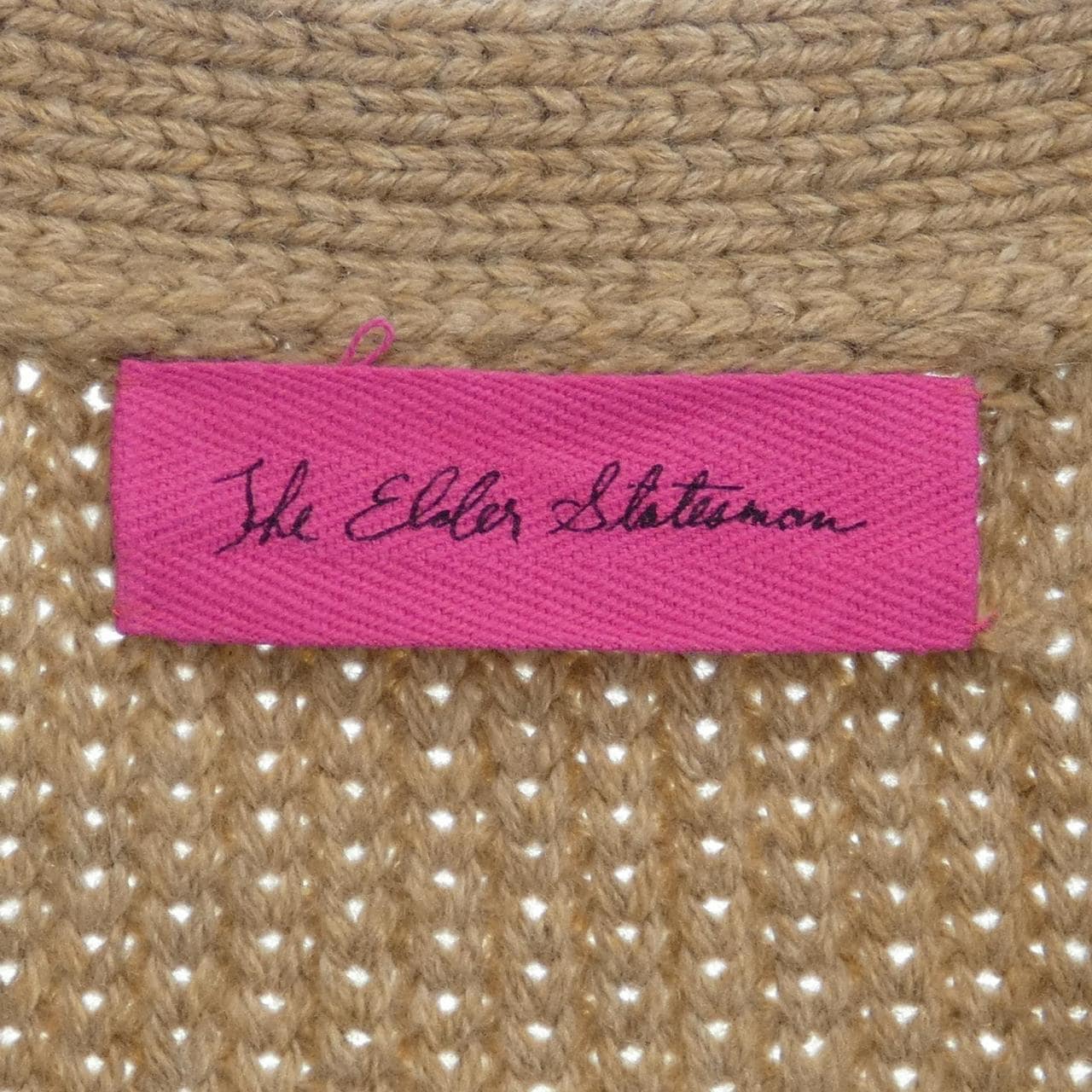 ジ エルダーステイツマン THE ELDER STATESMAN カーディガン