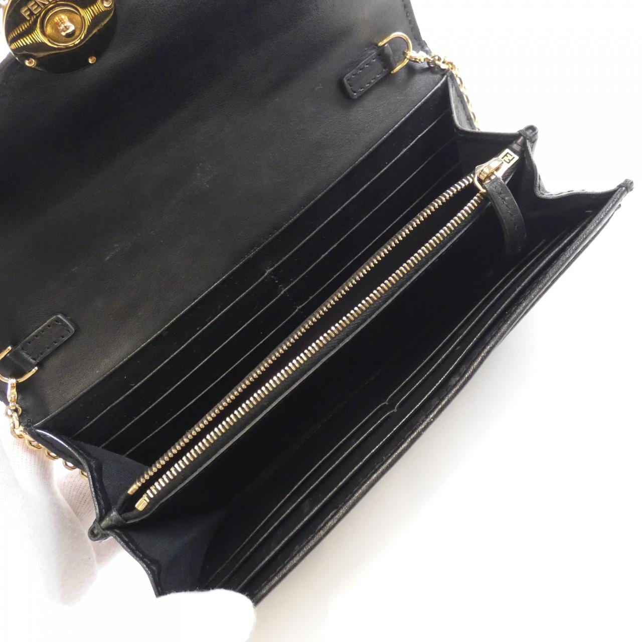 フェンディ F イズ フェンディ 8M0365 A5PK チェーンウォレット