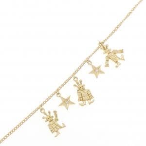 K18YG スター ダイヤモンド ブレスレット