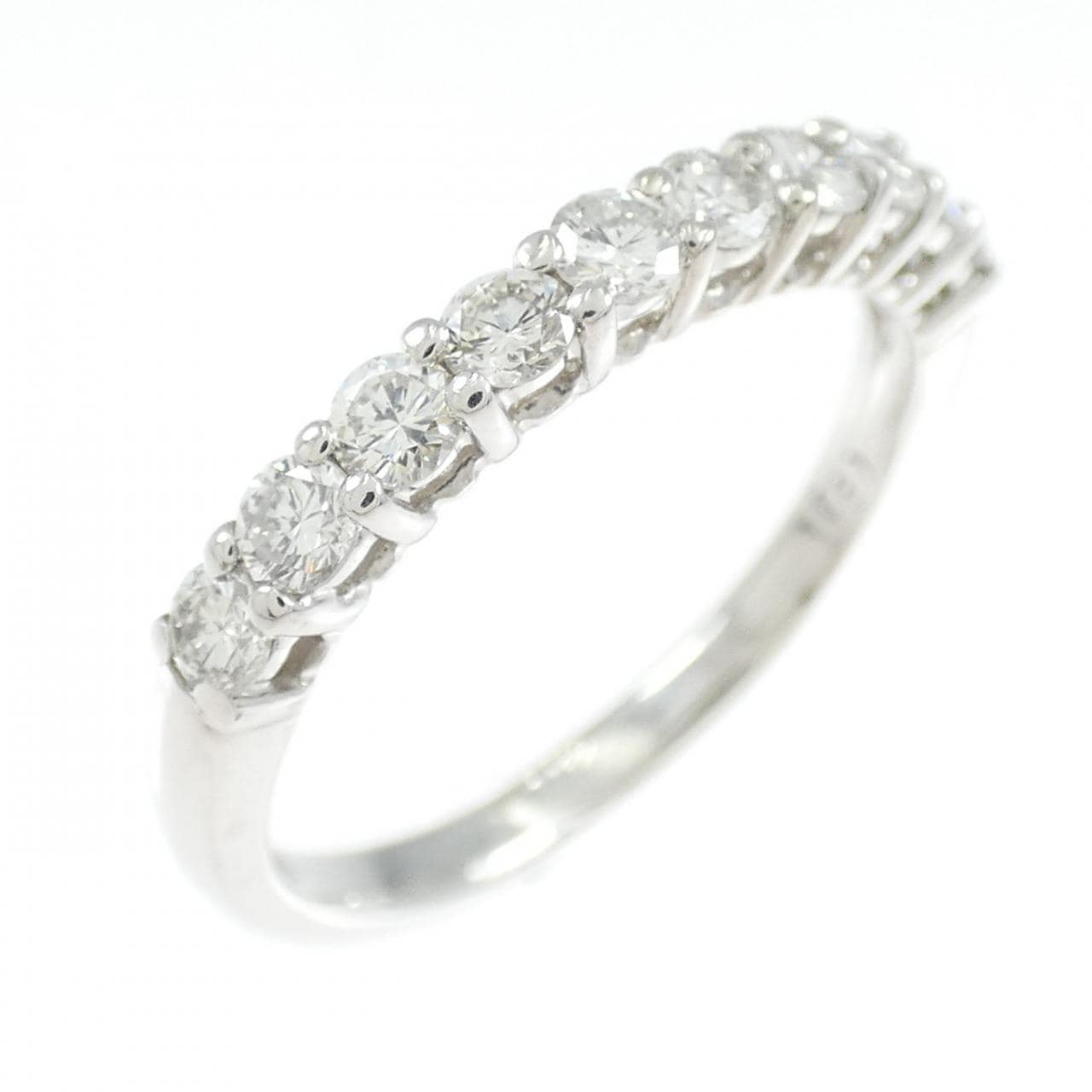 PT900 ハーフエタニティ ダイヤモンド リング 0.51CT