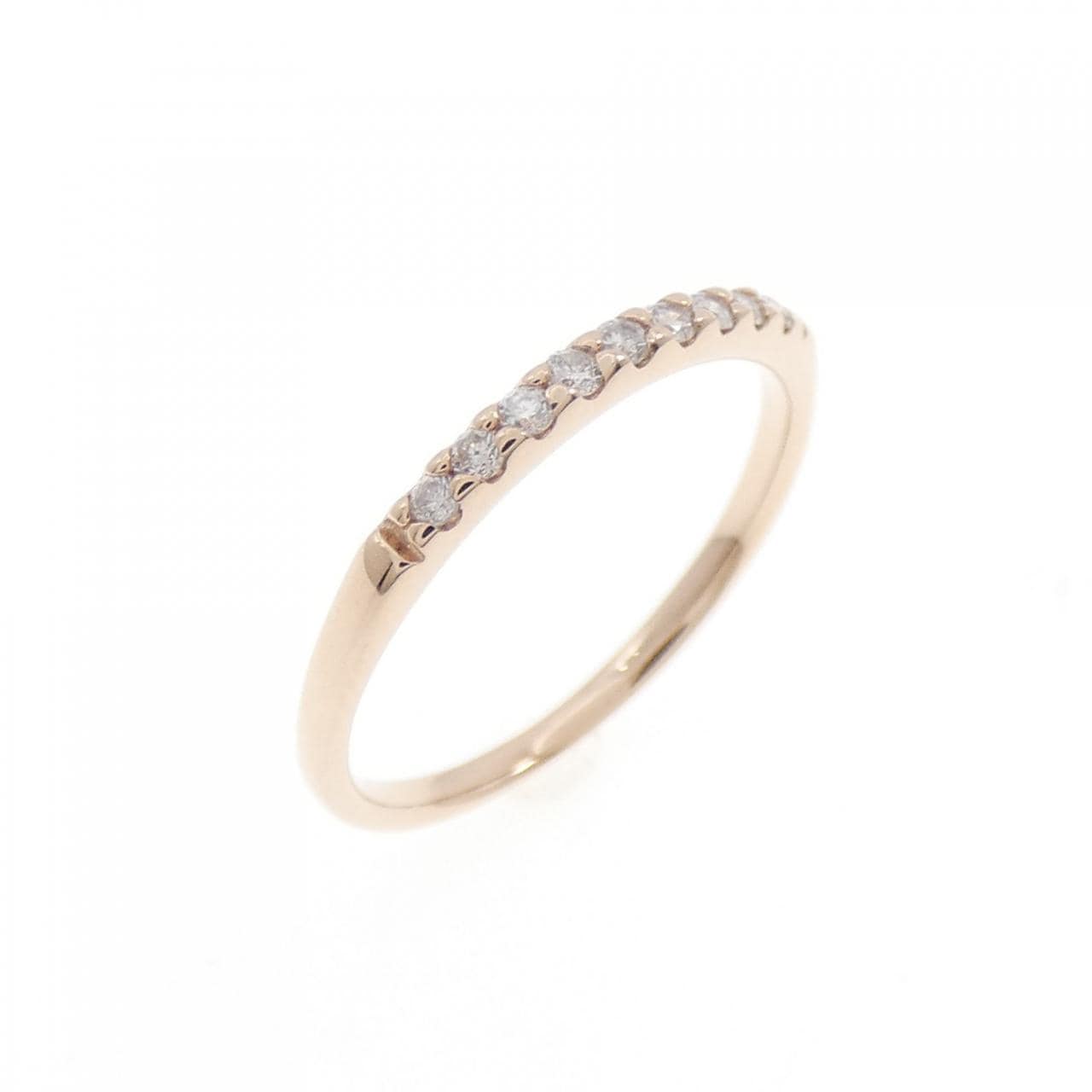 K10PG ダイヤモンド ピンキーリング