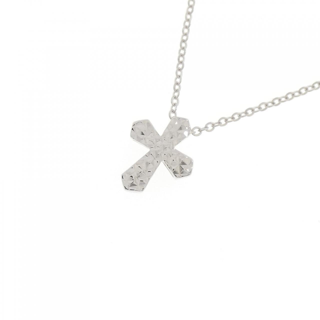 PT950 クロス ネックレス