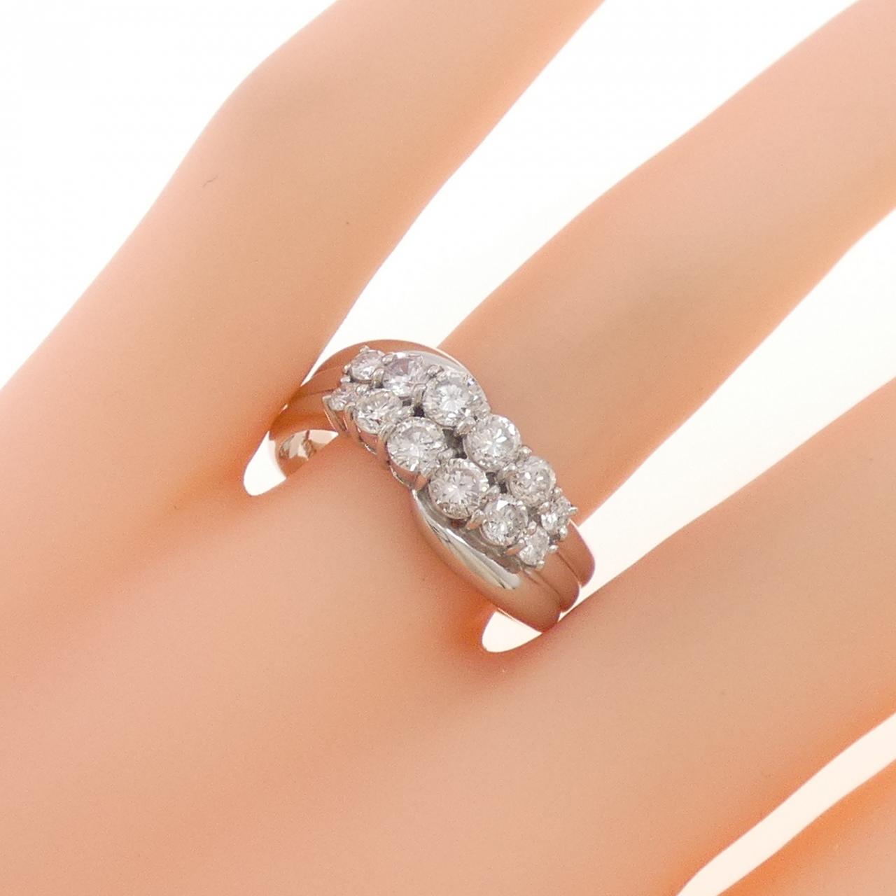 PT900 ダイヤモンド リング 1.00CT