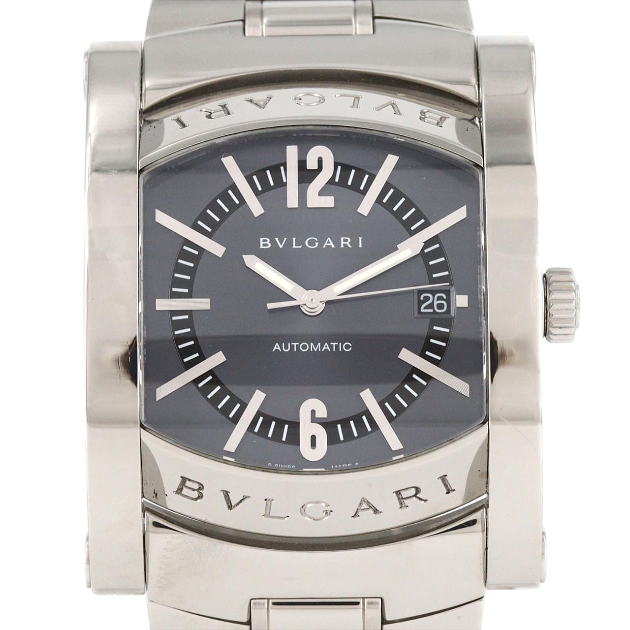 【ノーメンテナンス還元価格】ブルガリ アショーマ AA48S/AA48C14SSD SS 自動巻