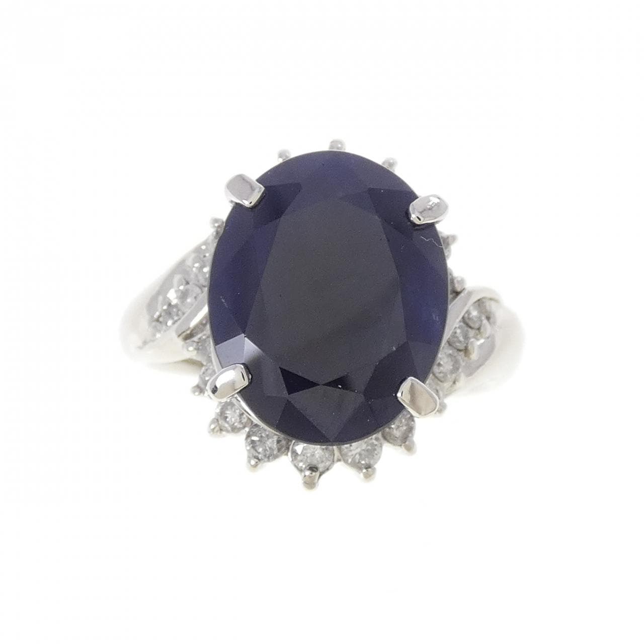 PT900 サファイヤ リング 5.843CT