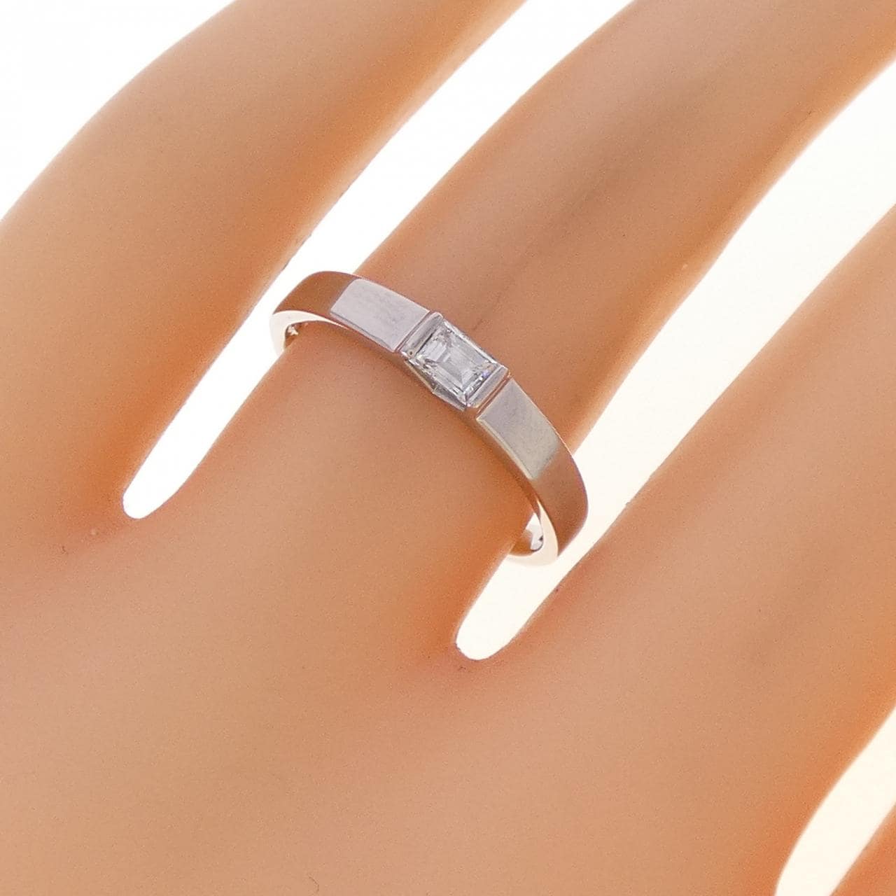 ジーエスティービー ダイヤモンド リング 0.15CT