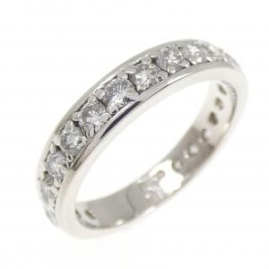 PT900 ハーフエタニティ ダイヤモンド リング 1.00CT