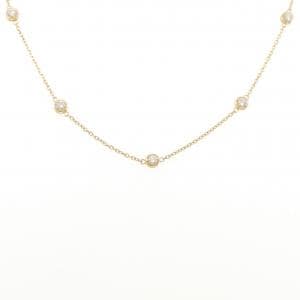 K18YG ダイヤモンド ネックレス 0.50CT