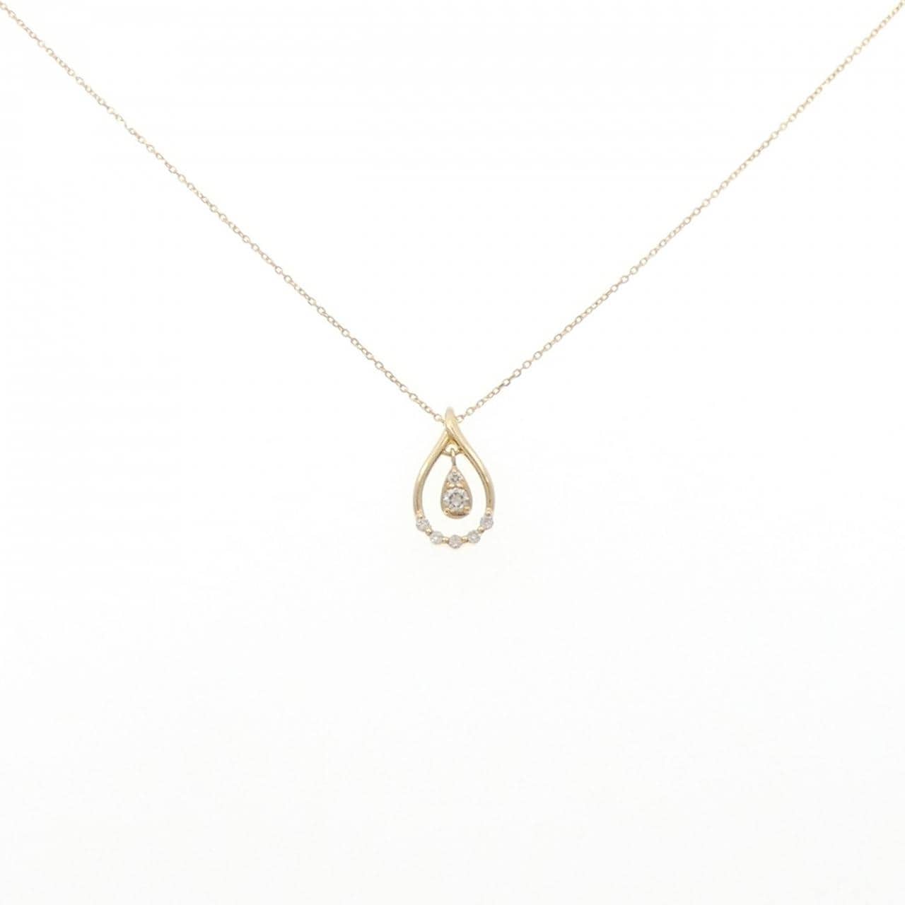 K18YG ダイヤモンド ネックレス