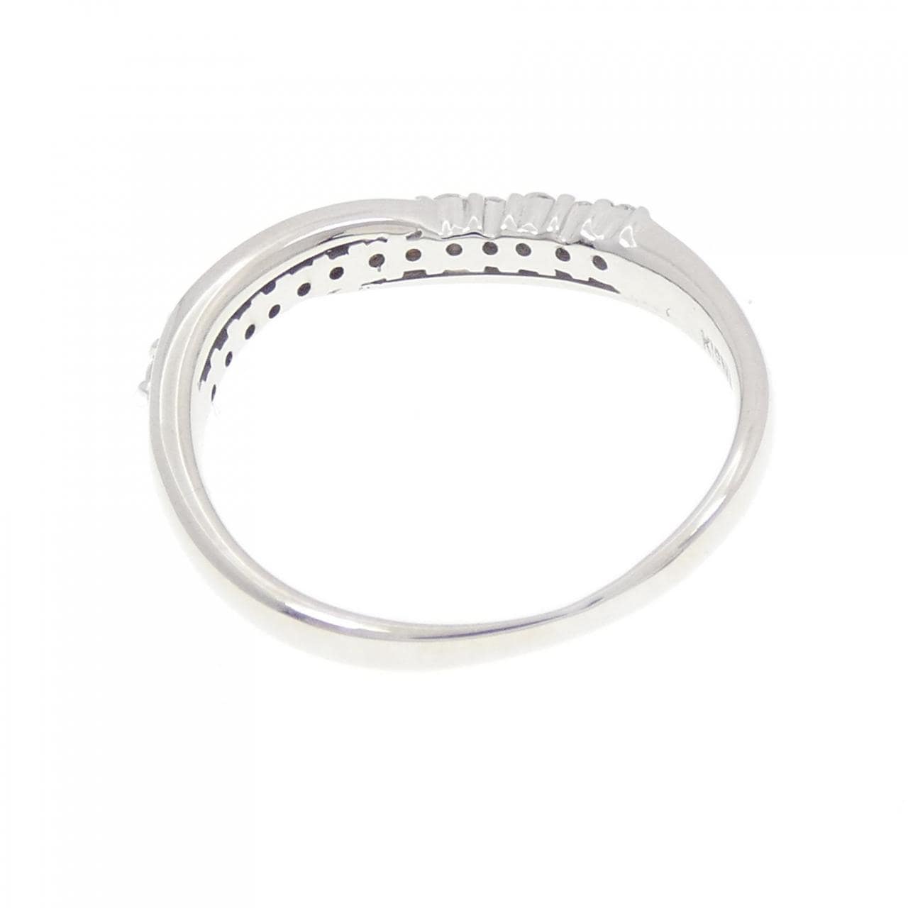 K18WG ダイヤモンド リング 0.20CT
