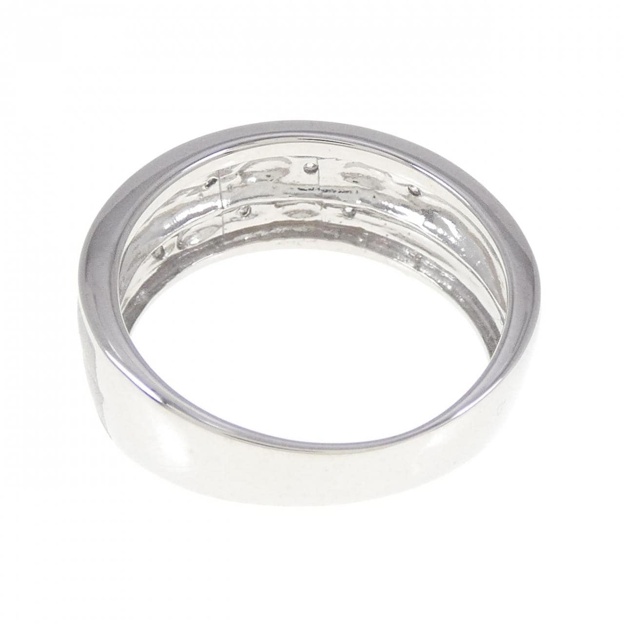 K18WG ダイヤモンド リング 0.07CT