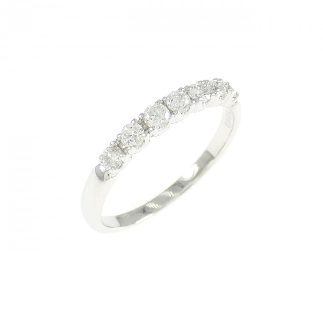 K18WG ダイヤモンド ピンキー リング 0.20CT