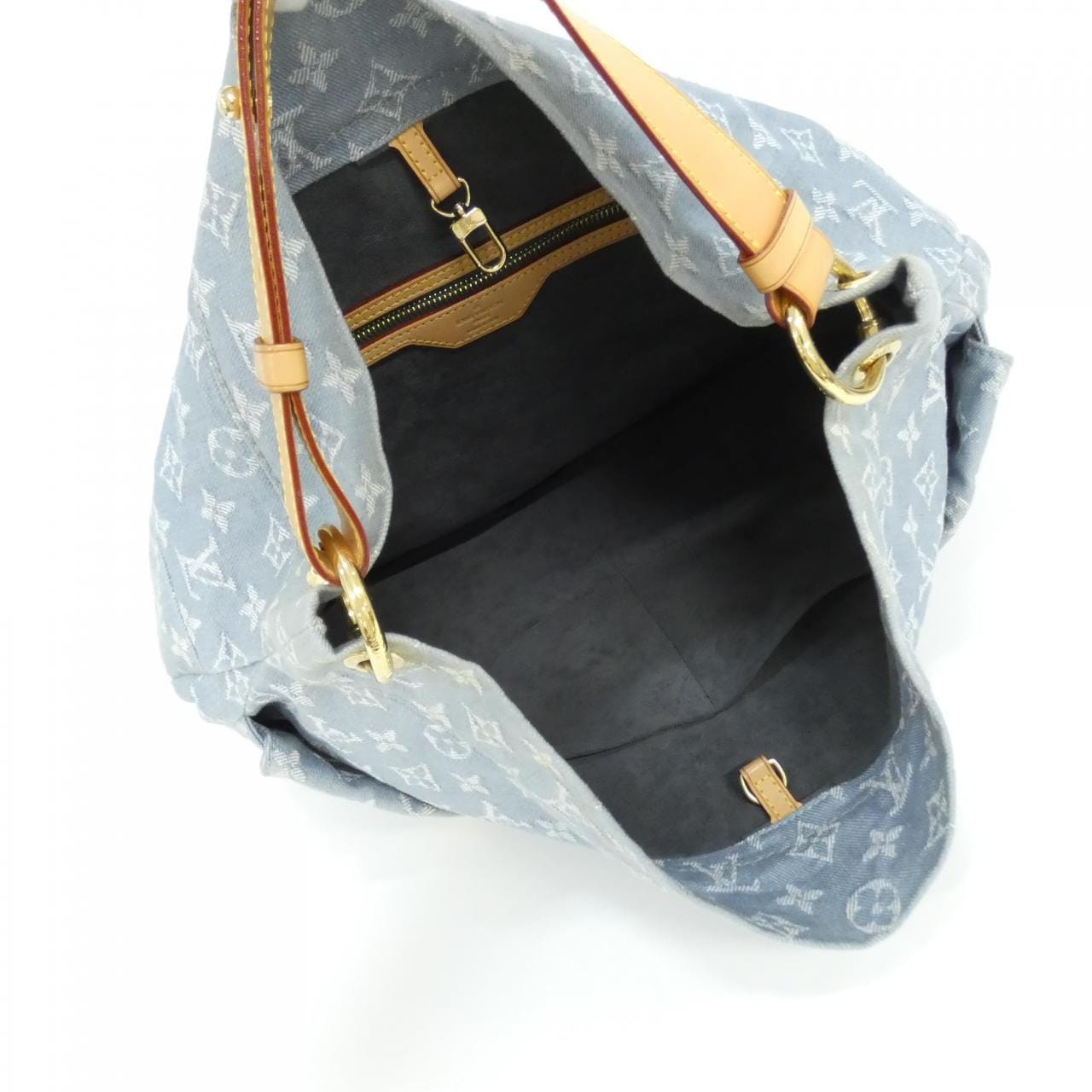 ルイヴィトン モノグラム デニム デイリー GM M40492 ショルダーバッグ