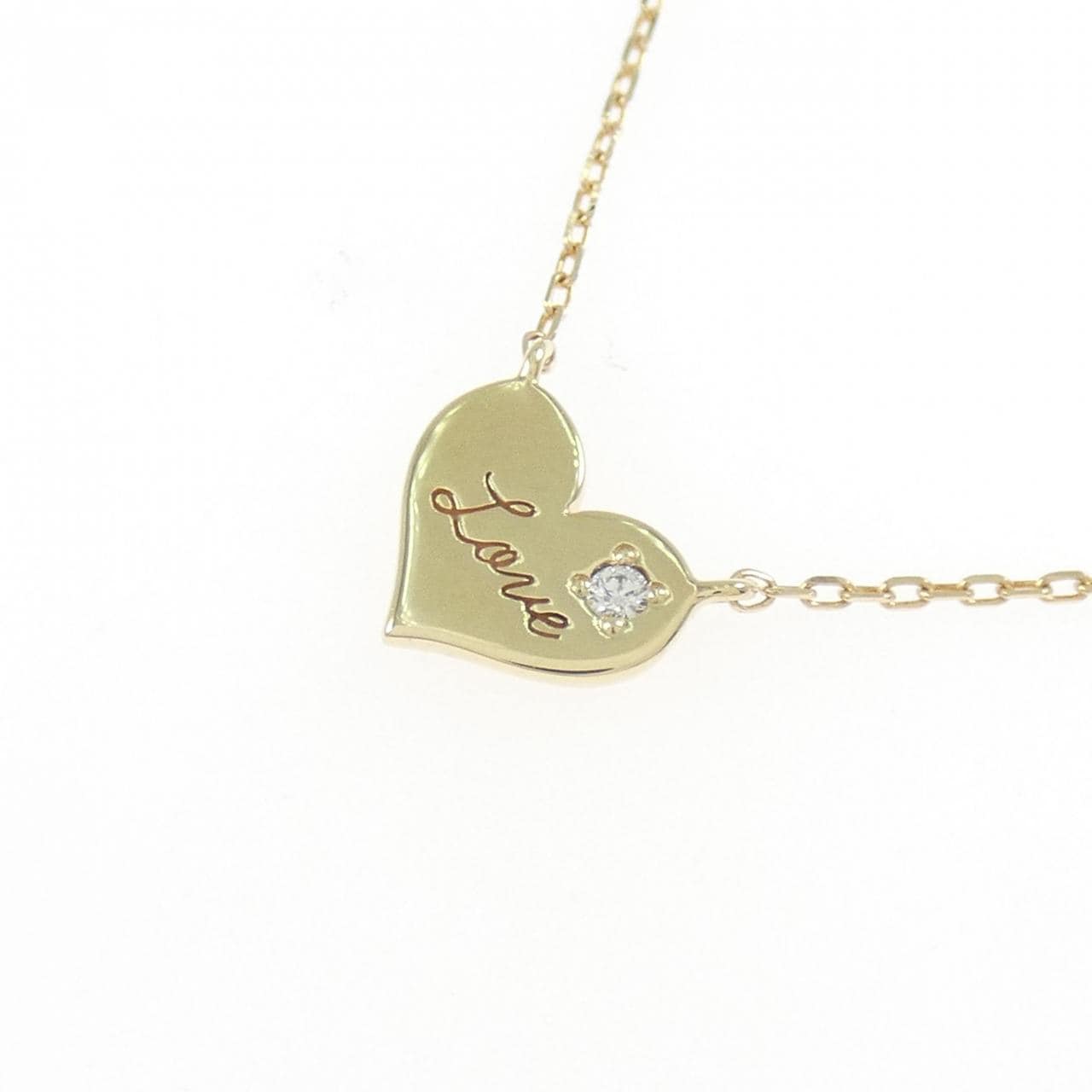 エテ ダイヤモンド ネックレス 0.01CT