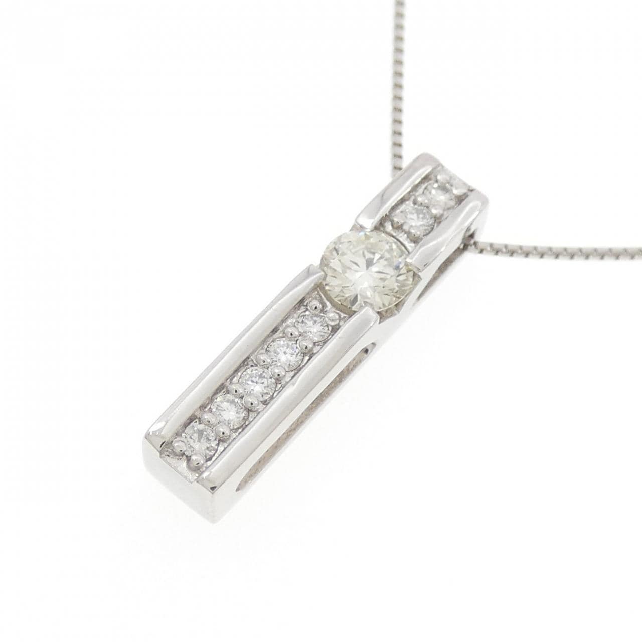 PT900/PT850 ダイヤモンド ネックレス 0.200CT