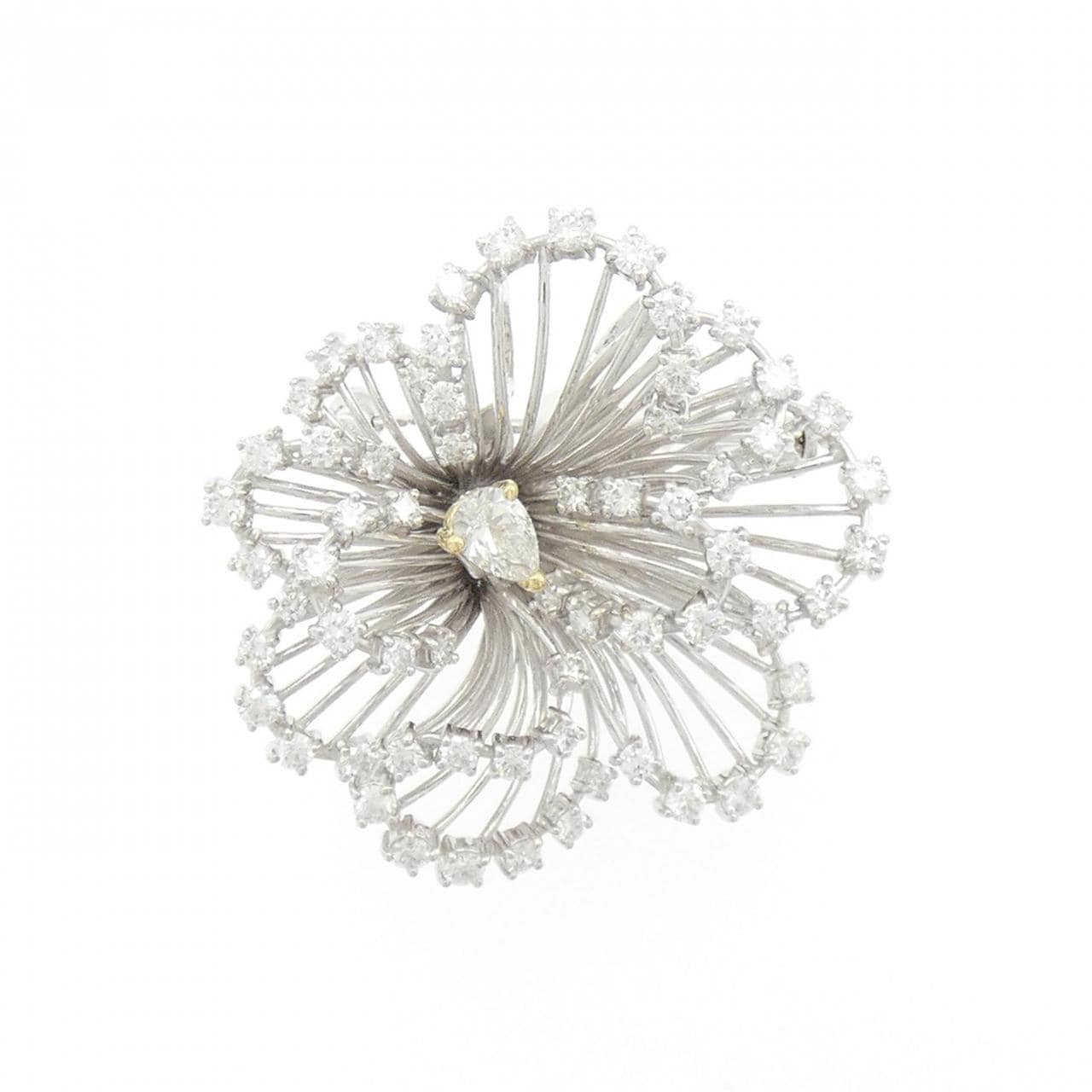 タサキ ダイヤモンド ブローチ 1.61CT