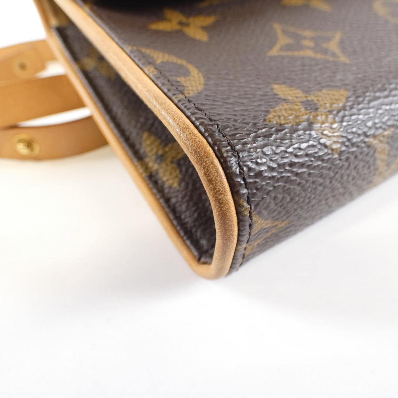 LOUIS VUITTON Monogram Pochette Florentine S M51855+M67304 Waist Bag