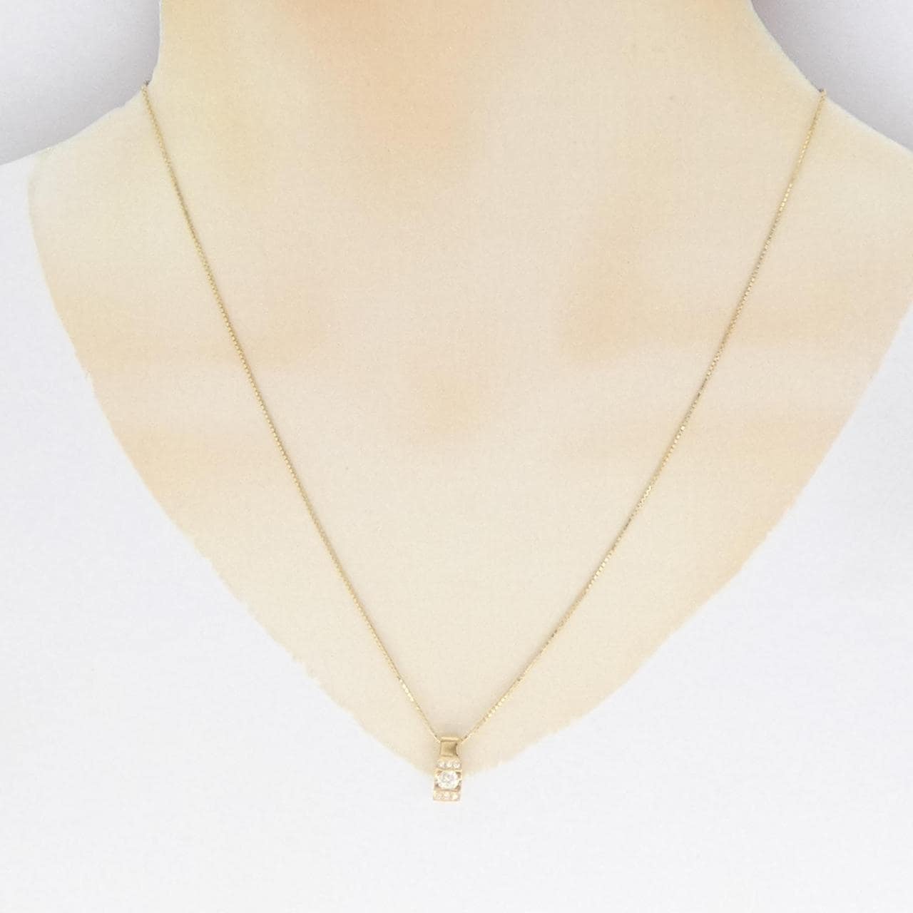 K18YG ダイヤモンド ネックレス 0.180CT