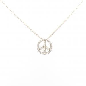 K18PG ダイヤモンド ネックレス 0.21CT