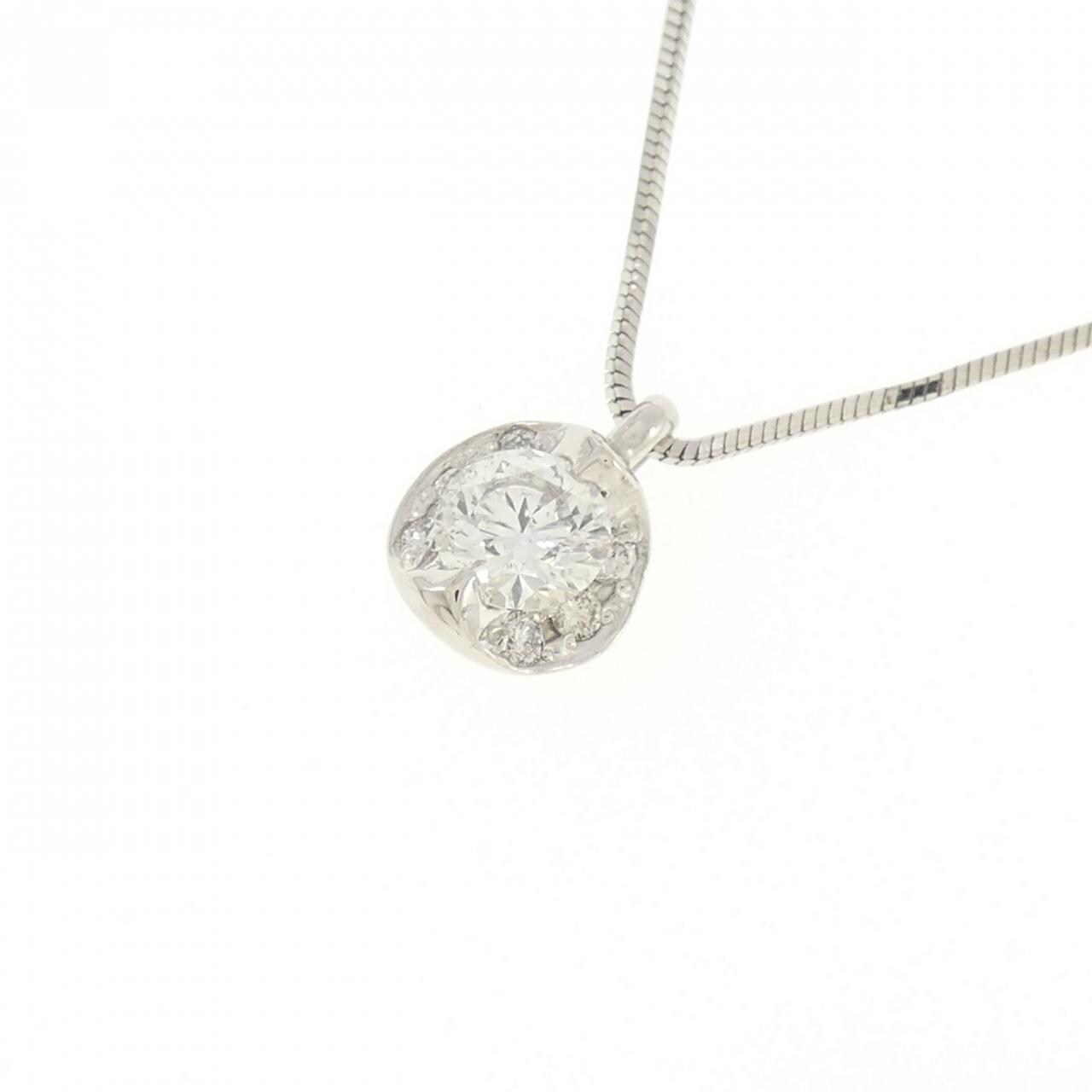 PT900/PT850 ダイヤモンド ネックレス 0.263CT