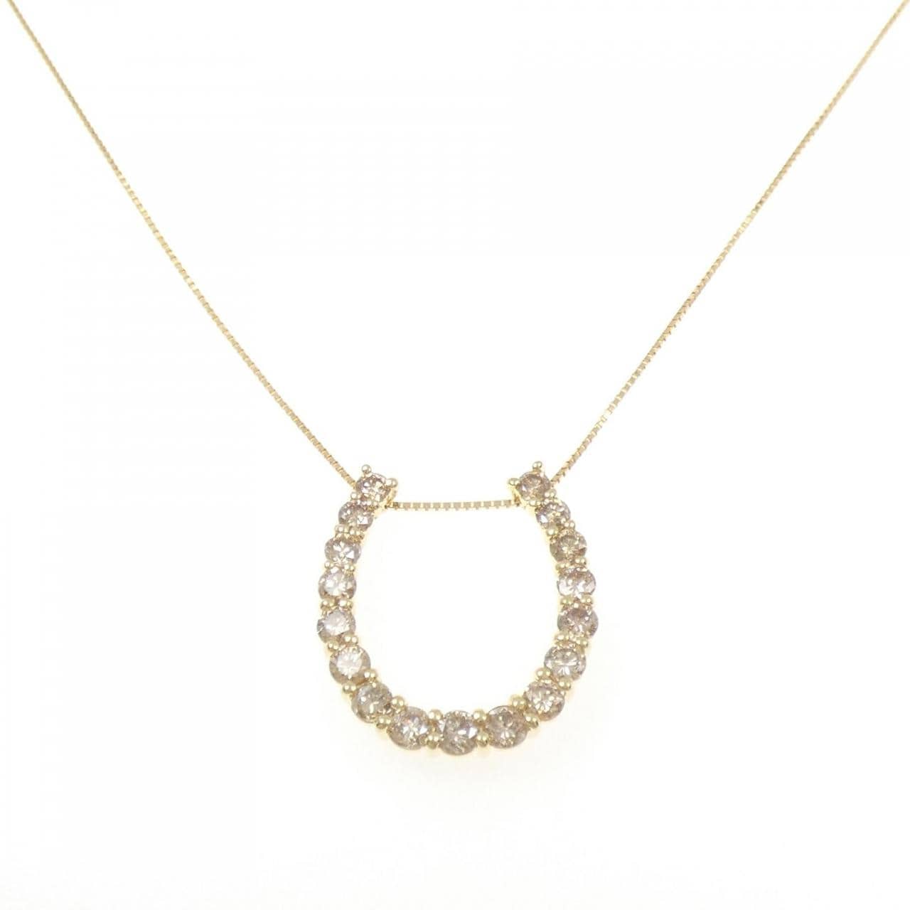 K18YG ダイヤモンド ネックレス 2.00CT