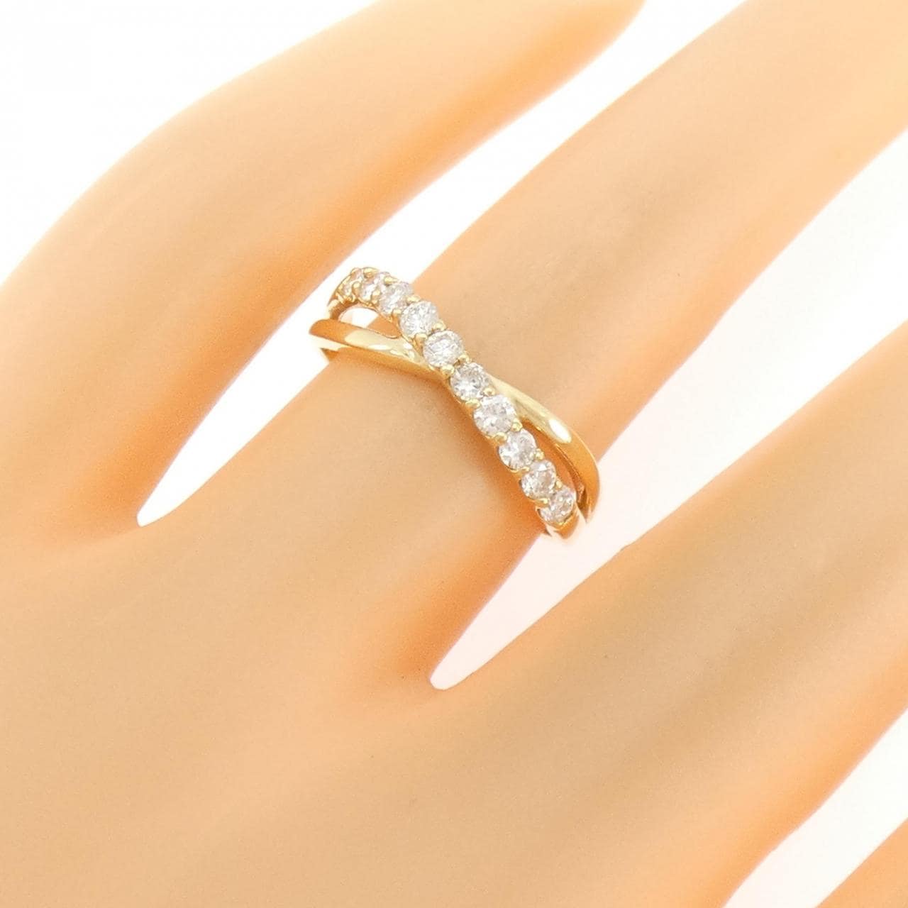 [Remake] K18YG Diamond ring 0.30CT