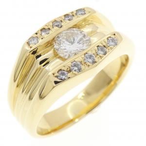 K18YG ダイヤモンド リング 0.508CT